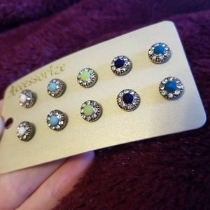 Accessorize Set of 5 Earrings